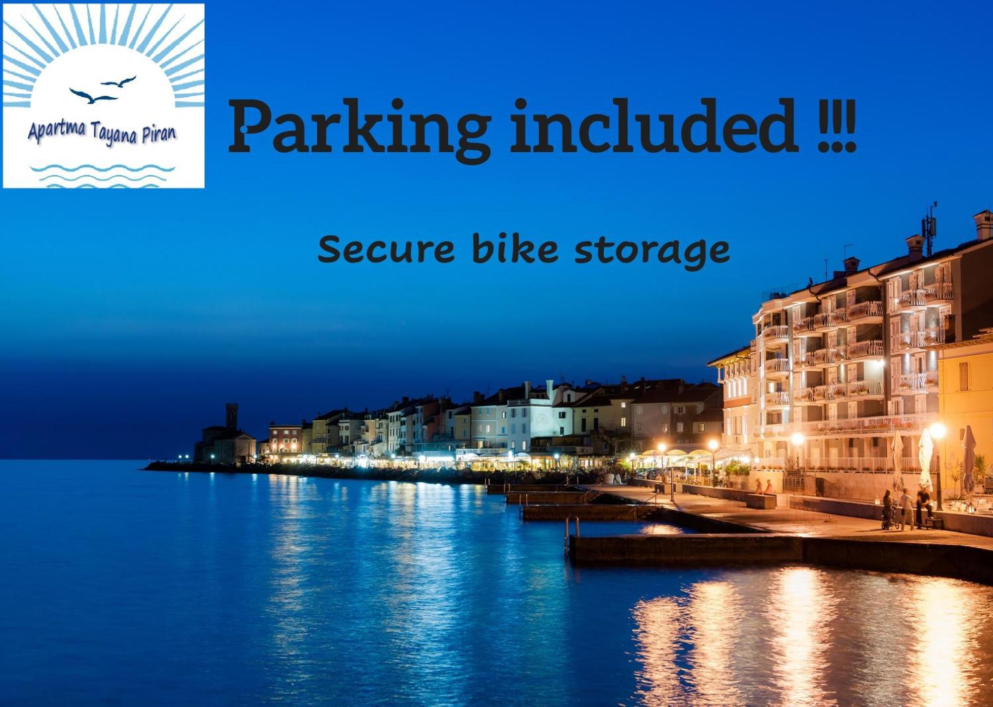 Apartma Tayana Piran - Parking Included !!! Kültér fotó
